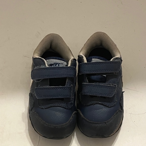 NIKE | Boys Toddler Running Shoes Blue White Size 7 - Picture 3 of 7